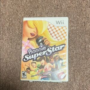 Nintendo Wii Boogie Superstar (Orange, Yellow, Pink) GAME ONLY